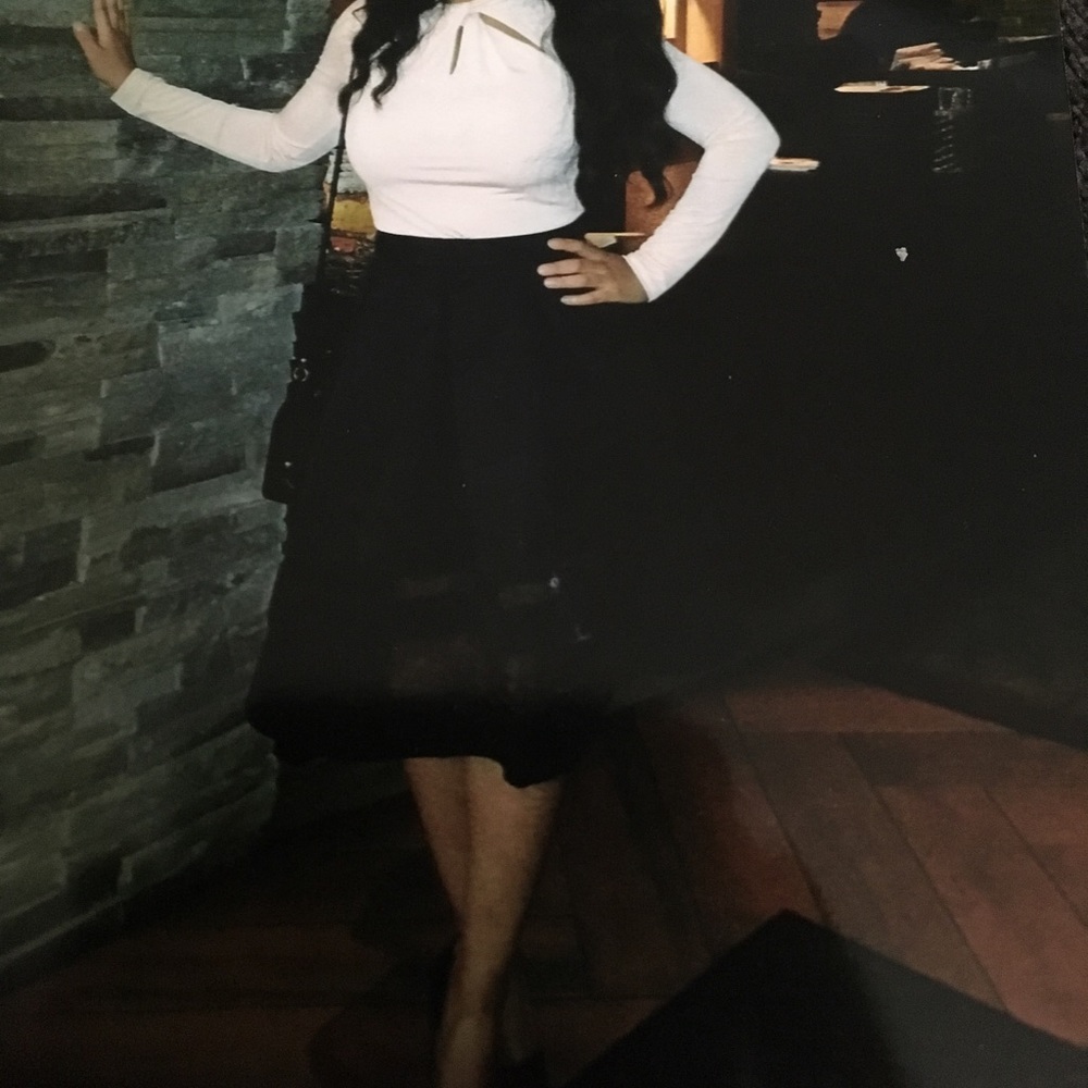 Black skirt from express